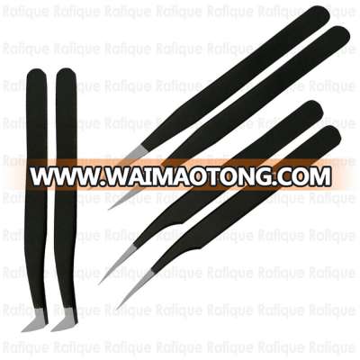 Eyelash Extension Tweezers / Volume Lash Extension Tweezers / Straight / Pro Straight Eyelash Extension Tweezers